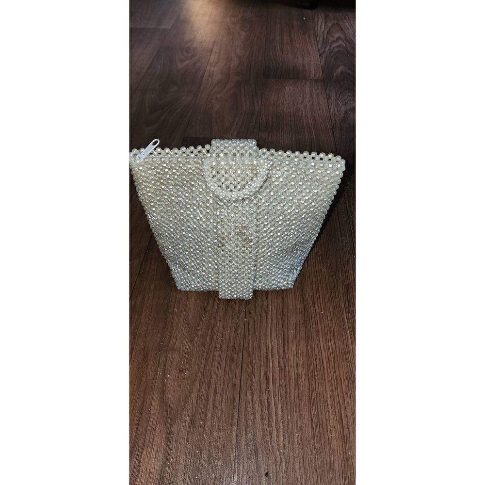 Vintage Sabina New York Faux Pearl Bag